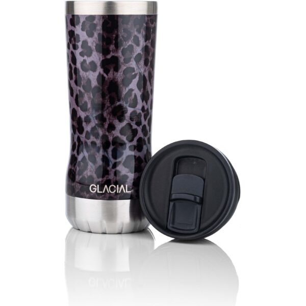 Glacial Tumbler Black Leopard