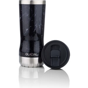 Glacial Tumbler Black Marble