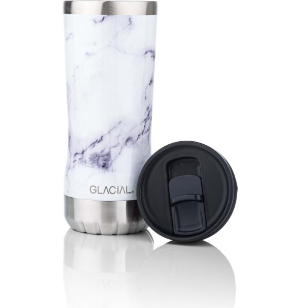 Glacial Tumbler White Marble