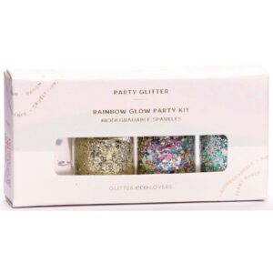 Glitter Eco Lovers Rainbow Glow Party Kit  24 ml