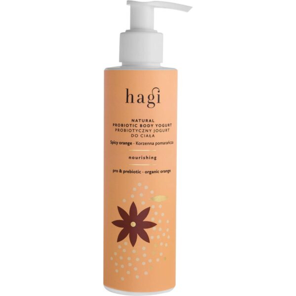 Hagi Natural Probiotic Nourishing Body Yogurt Spicy Orange 200 ml