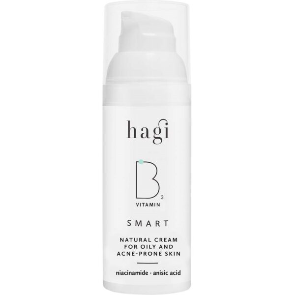 Hagi Smart B - Natural Cream For Oily & Acne-Prone Skin  m 50 ml