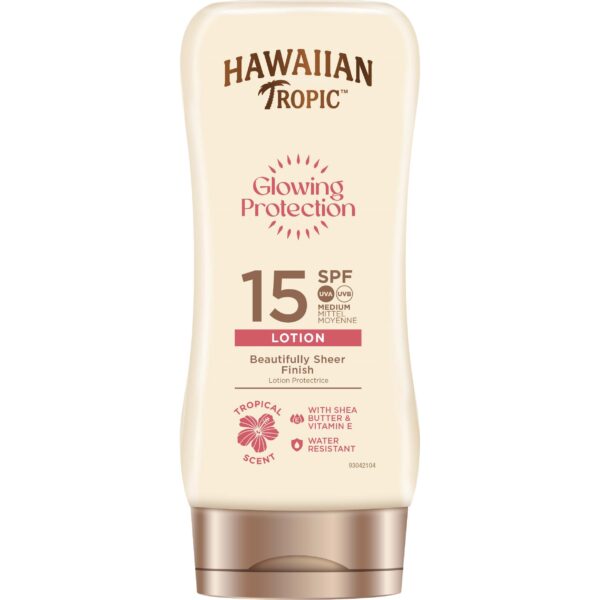 Hawaiian Tropic Glowing Protection Lotion SPF15 180 ml