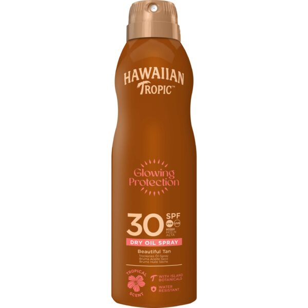 Hawaiian Tropic Glowing Protection Oil C-Spray SPF30 180 ml