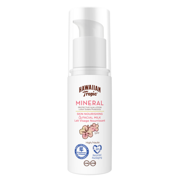 Hawaiian Tropic Mineral Sun Milk Face SPF30  50 ml