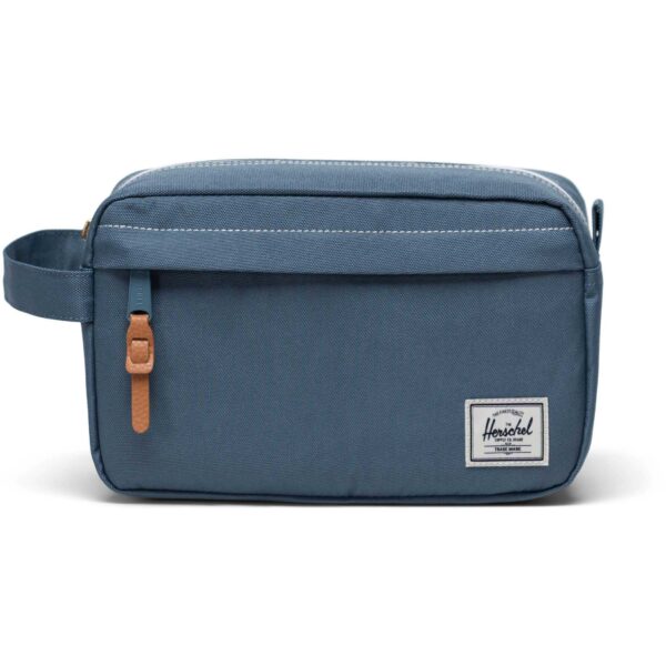 Herschel Chapter Travel Kit Blue Mirage/White Stitch