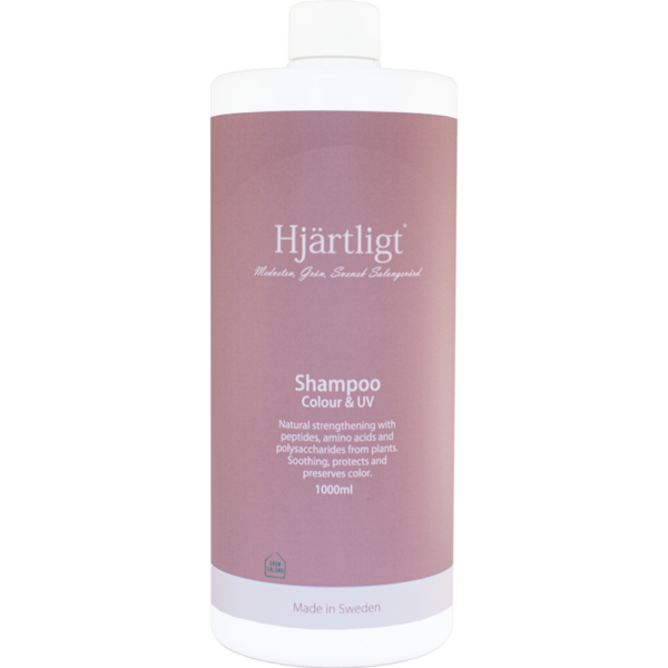 Hjärtligt Shampoo Color & UV  1000 ml