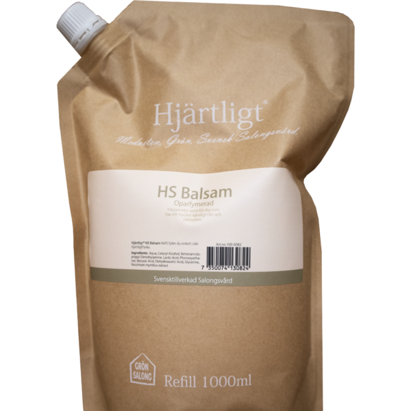 Hjärtligt Högsensitiv Balsam Refill 1000 ml