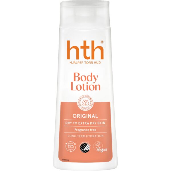 HTH Original Body Lotion Fragrance Free 200 ml