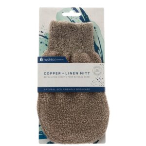 Hydréa London Organic Linnen Mitt with Copper