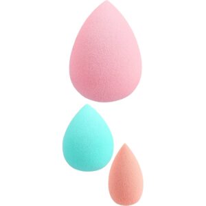 ilū Makeup Sponges Mini Medium Large 3 stk