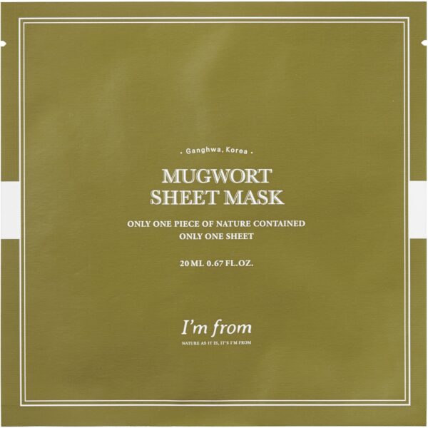 I&apos;m From Mugwort Sheet Mask 1 stk