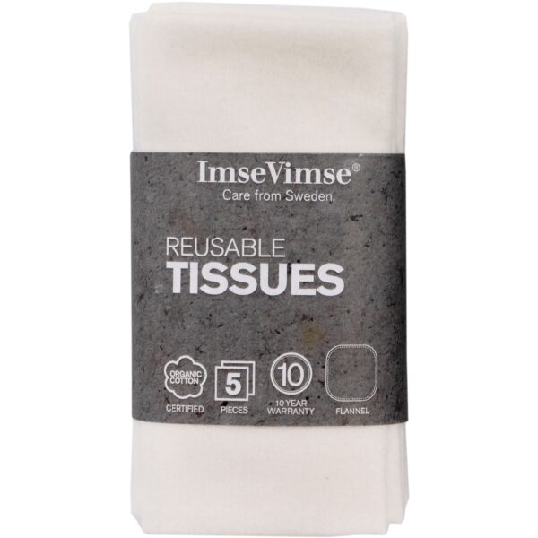 Imse Tissues Natural 5 stk