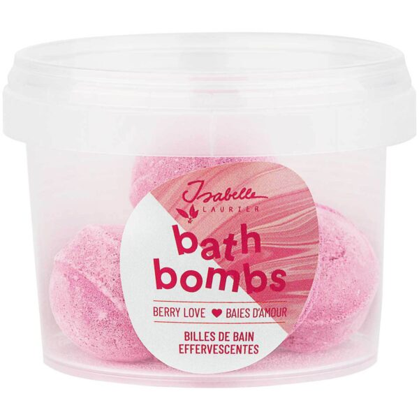 Isabelle Laurier Mini Bath Bombs Raspberry