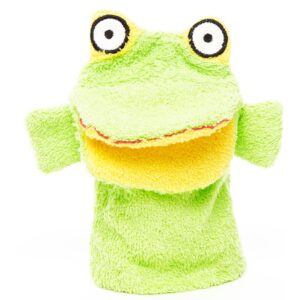 Isabelle Laurier Bath Mitt "Frog"