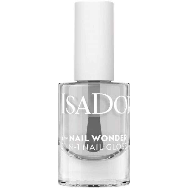 IsaDora The Nail Wonder 3 in 1 Nail Polish 01 Clear 3-in-1