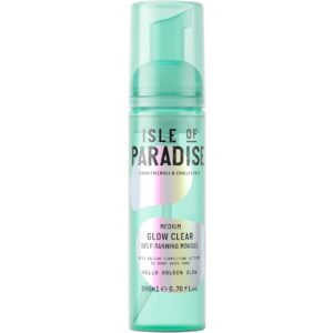 Isle Of Paradise Glow Clear Self Tanning Mousse Medium