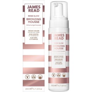 James Read Rose Glow Bronzing Mousse 200 ml