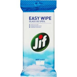 Jif Easy Wipe Glass Og Speil 60 stk