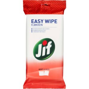 Jif Easy Wipe Kjøkken 60 stk