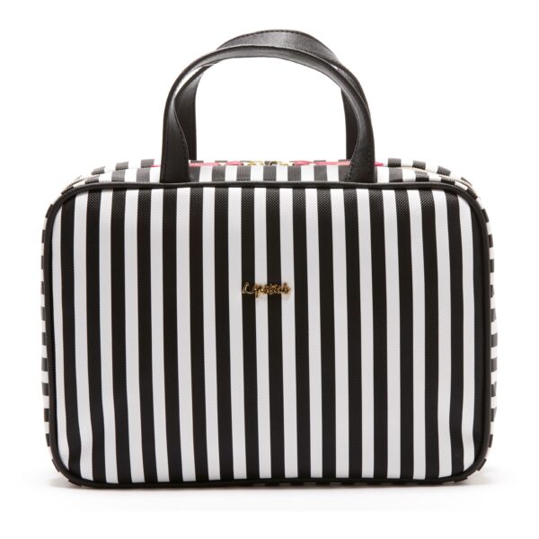 JJDK X-large Cosmetic Bag Black/white