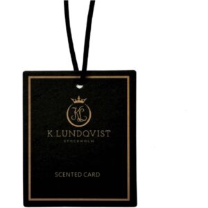 K. Lundqvist Stockholm Scented Card Boulevard/Raspberry & Blueberry