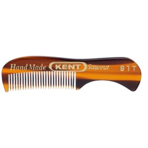 Kent Brushes Extra Small Hand made Mustash Beard Comb