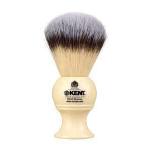 Kent Brushes Ivory Silvertex Synthetic Shaving Brush