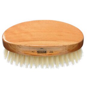 Kent Brushes Mens Finest Brush Boar - Cherry travelsize