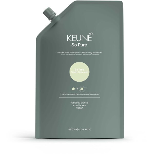 Keune So Pure Clarify Shampoo Refill 1000 ml