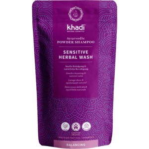 Khadi Ayurvedic Powder Shampoo Sensitive Herbal Wash