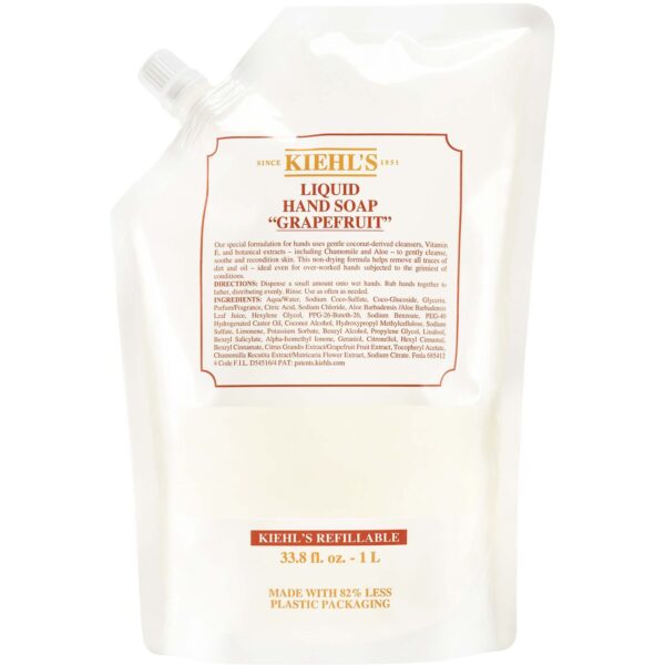 Kiehl&apos;s Liquid Hand Cleanser Grapefruit Refill 1000 ml