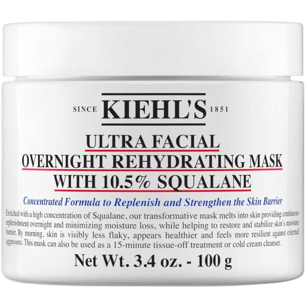 Kiehl&apos;s Ultra Facial  Overnight Rehydrating Mask with 10.5% Squalane 1