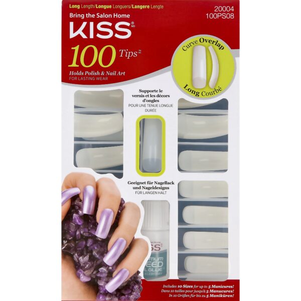 Kiss 100 Nails- Curve Overlap International