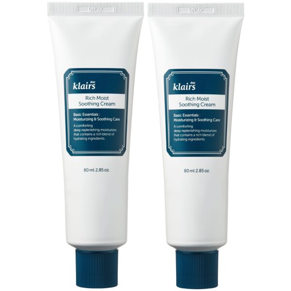 Klairs Rich Moist Soothing Cream Duo 2x80 ml