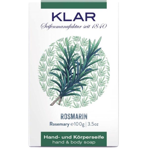 Klar Seifen Scrub Soap - Rosemary 100 g