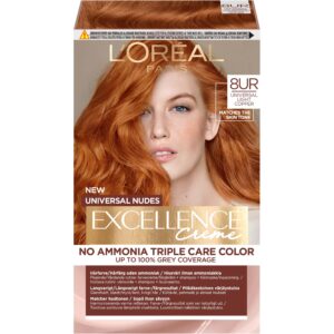 Loreal Paris Excellence Crème Universal Nudes Hair Color 8UR Universal