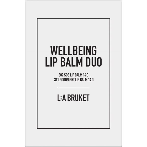 L:a Bruket 324 Wellbeing Lip Balm Duo 28 g