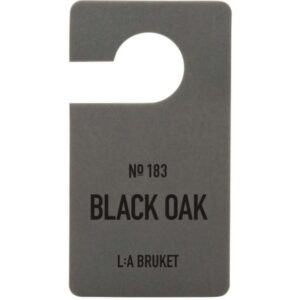 L:a Bruket Fragrance tag Black Oak