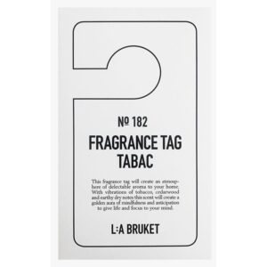 L:a Bruket Fragrance tag Tabac