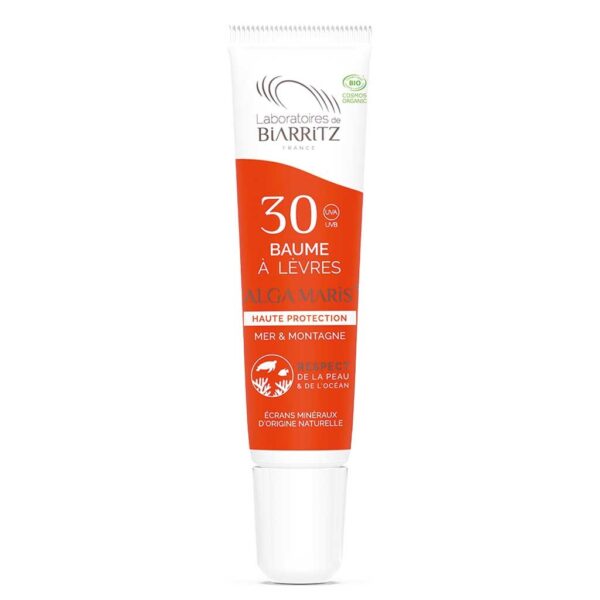 Laboratoires de Biarritz Alga Maris Ocean & Mountain Lip Balm SPF30  1