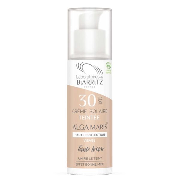 Laboratoires de Biarritz Alga Maris Organic Tinted Face Sunscreen SPF3