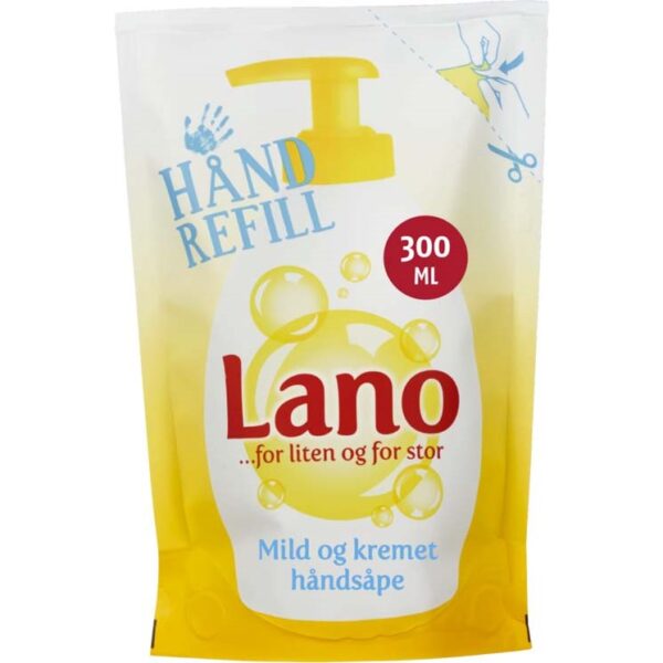 Lano Håndsåpe Flytende Refill 300 ml