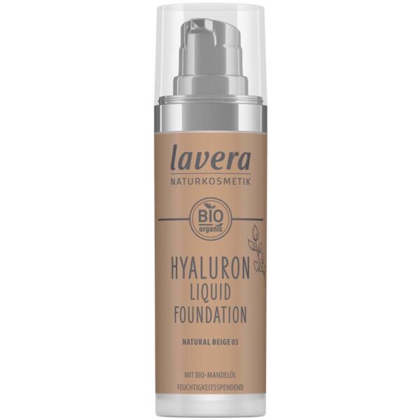 Lavera Hyaluron Liquid Foundation Natural Beige 05