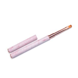 Le Mini Macaron Nail Accessory Le Round Perfecting/Clean-Up Brush