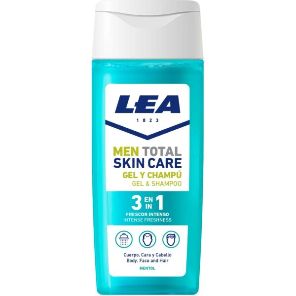 LEA Men 3 in 1 Intense & Freshness Shower Gel and Shampoo 300 ml