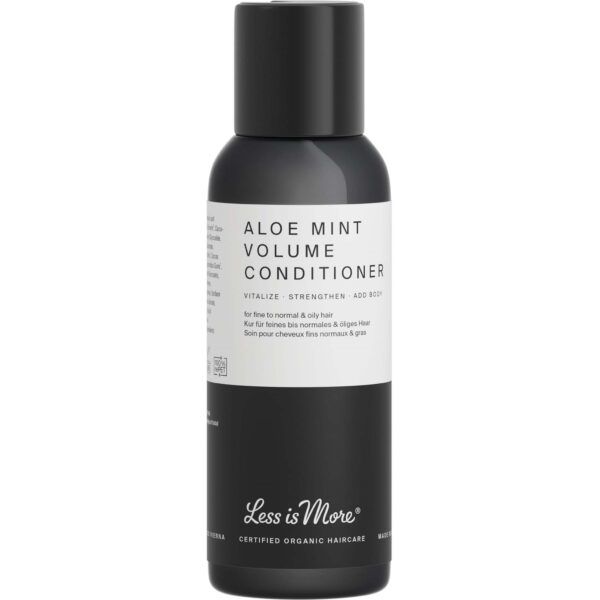 Less Is More Organic Aloe Mint Volume Conditioner Travel Size 50 ml