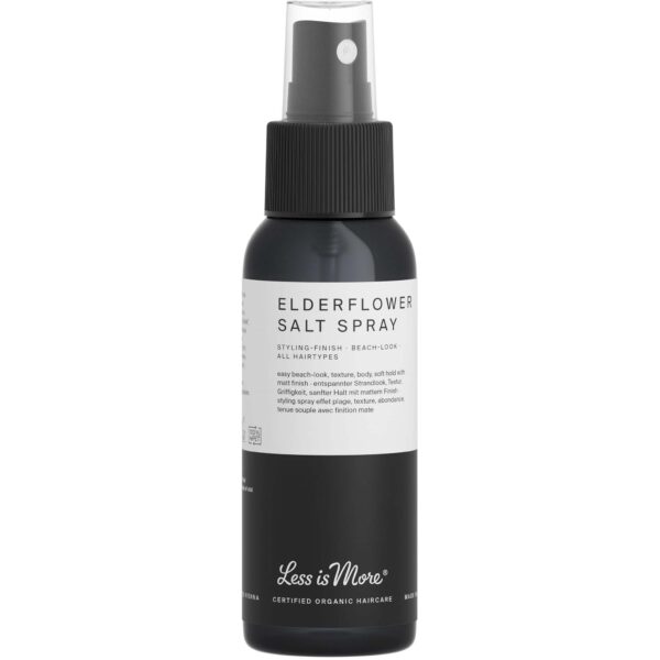 Less Is More Organic Elderflower Salt Spray Travel Size 50 ml