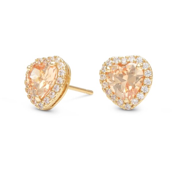 Lily and Rose Delphine stud earrings - Light champagne  Light champagn