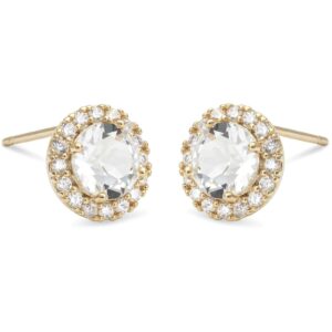 Lily and Rose Stella earrings - Crystal (Gold)